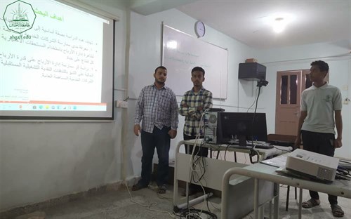 كلية الادارة والاقتصاد بجامعة الاحقاف تقيم مناقشة خطة البحث لمشاريع التخرج (7)