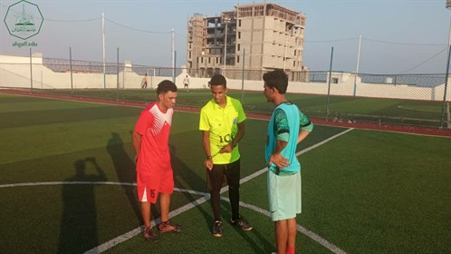 مستوى رابع محاسبة يتفوق بثلاثية على نظيره مستوى رابع حاسوب في الدوري التنشيطي لكرة القدم بجامعة الأحقاف (3)
