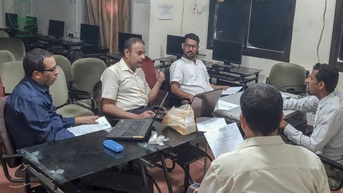 كلية هندسة وعلوم الحاسوب تقيم ورشة عمل بعنوان تقييم منهج تقنية المعلومات  (3) (2)