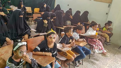 قسم الانشطة بكلية البنات يقيم حفلا تكريميا للأيتام (3) (1)