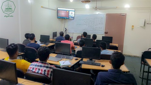 كلية هندسة وعلوم الحاسوب تقيم  محاضرة بعنوان (Data Science وتطبيقاتها في سوق العمل) (3)