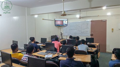كلية هندسة وعلوم الحاسوب تقيم  محاضرة بعنوان (Data Science وتطبيقاتها في سوق العمل) (5)