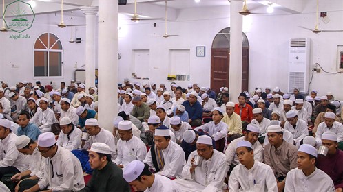 جامعة الأحقاف تحتفل بالمولد النبوي على صاحبه افضل الصلاة والتسليم للعام 1444ه‍ (6)