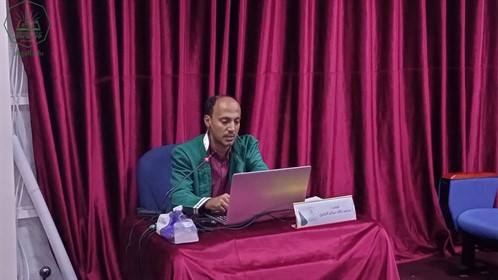 شهادة الماجستير للباحث محمد خالد سالم البكري من كلية الدراسات العليا جامعة الأحقاف في قسم تقنية المعلومات (2)