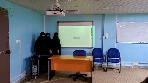 كلية هندسة وعلوم الحاسوب بجامعة الاحقاف وتحت اشراف وحدة اللغة الانجليزية تستكمل جلسات نشاط العروض التقديمية للفصل الدراسي الثاني من العام الجامعي 2022-2023م  (4)