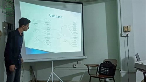 كلية هندسة وعلوم الحاسوب بجامعة الاحقاف وتحت اشراف وحدة اللغة الانجليزية تستكمل جلسات نشاط العروض التقديمية للفصل الدراسي الثاني من العام الجامعي 2022-2023م  (6)