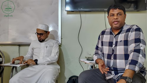 وحدة شؤون الخريجين تقيم لقاء بطلاب المستوى الرابع بالجامعة (3)