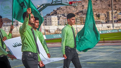 جامعة الاحقاف تشارك في بطولة الجامعات لكرة الطائرة بساحل محافظة حضرموت (6)