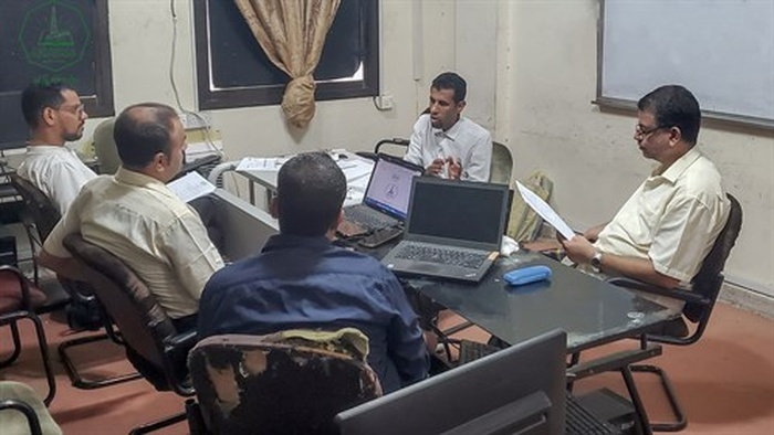 كلية هندسة وعلوم الحاسوب تقيم ورشة عمل بعنوان تقييم منهج تقنية المعلومات