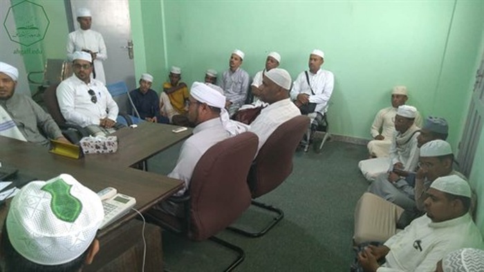 وفد دار القرآن للدراسات القرآنية بسيئون في زيارة لجامعة الأحقاف