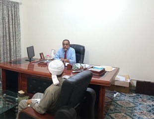 وفد دار القرآن للدراسات القرآنية بسيئون في زيارة لجامعة الأحقاف