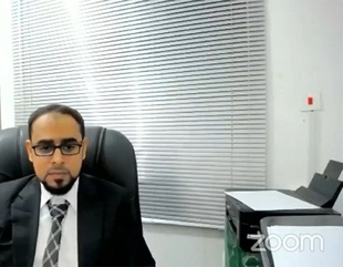 جامعة الاحقاف تشارك بندوة حوارية دولية بعنوان "المنظمات الدولية بين الشعارات المعلنة والأهداف الخفية" ممثلة بالباحث هاشم علوي مقيبل