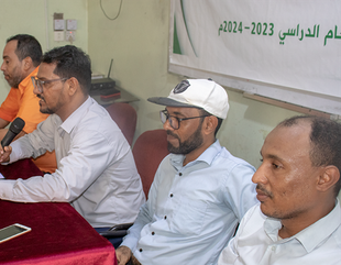 كلية هندسة وعلوم الحاسوب بجامعة الاحقاف تقيم اللقاء الترحيبي والتعريفي لطلاب المستوى الأول للعام الجامعي 2023م - 2024م