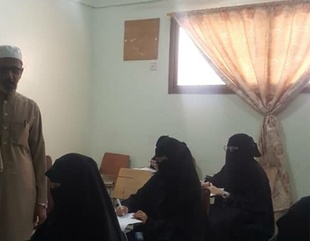 كلية البنات بجامعة الأحقاف تدشن امتحانات الفصل الدراسي الأول للعام الجامعي 2021-2022م