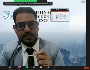 الدكتور حمزة العيدروس من جامعة الأحقاف متحدثا رسميا في المؤتمر الدولي الثالث للعلوم الإجتماعية بإندونيسيا
