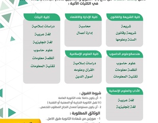 إعلان تسجيل للعام الجامعي 2023-2024م