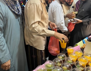 فعالية الطبق الخيري بكلية البنات لدعم الأيتام
