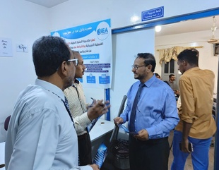 خلال زيارته لجامعة الاحقاف رئيس جامعة العادل بعدن يزور مركز بحوث حضرموت