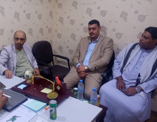 مركز بحوث حضرموت بجامعة الأحقاف  يستقبل وفد شركة جدارة للاستشارات والتطوير الإداري