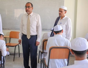 كلية الشريعة والقانون بجامعة الأحقاف تدشن الإمتحانات الفصلية للعام الجامعي 2024-2025