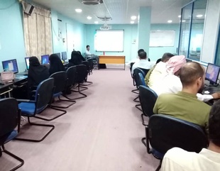 بدء دبلوم حاسوب ( آلية سكرتارية ) بمركز بحوث حضرموت لعدد 22 متدرب ومتدربة