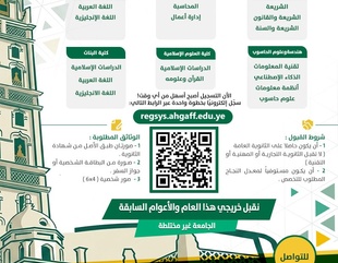 فتح التسجيل في الجامعة للعام الدراسي الحالي